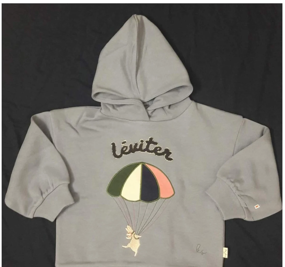 Kidswear hoodie sample