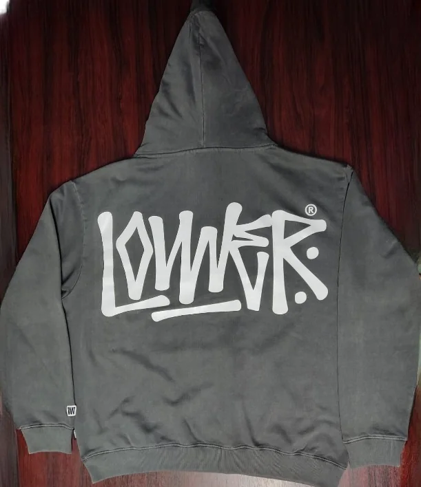 Fleece terry hoodie sample
